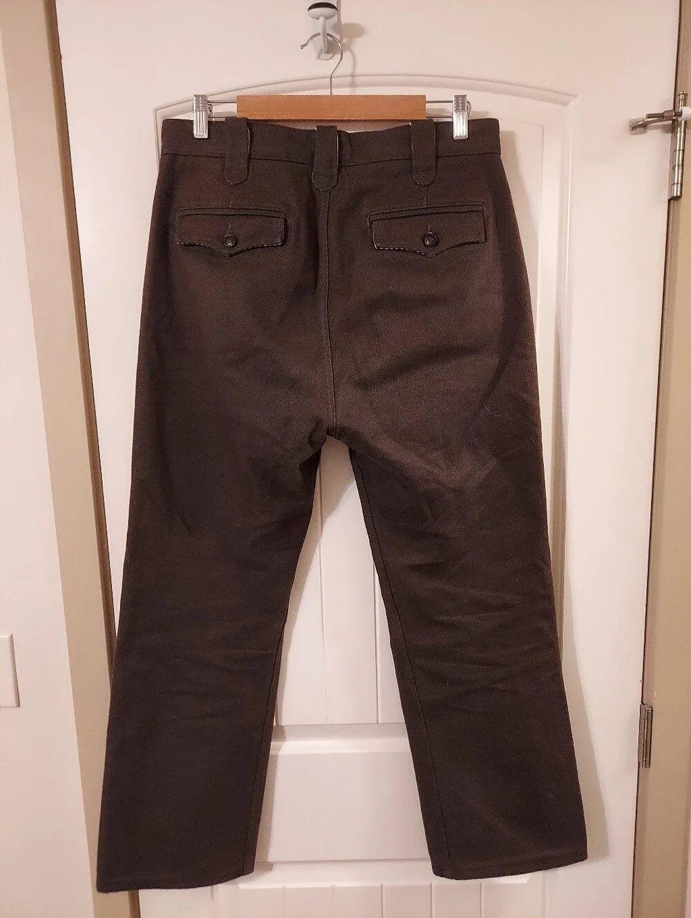 Freenote Cloth Duster Pant in Brown